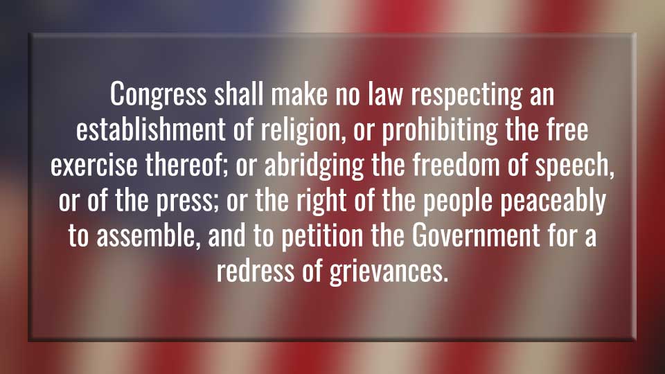 What If There Were No Religious Freedom? | Family Policy Alliance