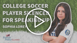 Soccer player silenced by California library